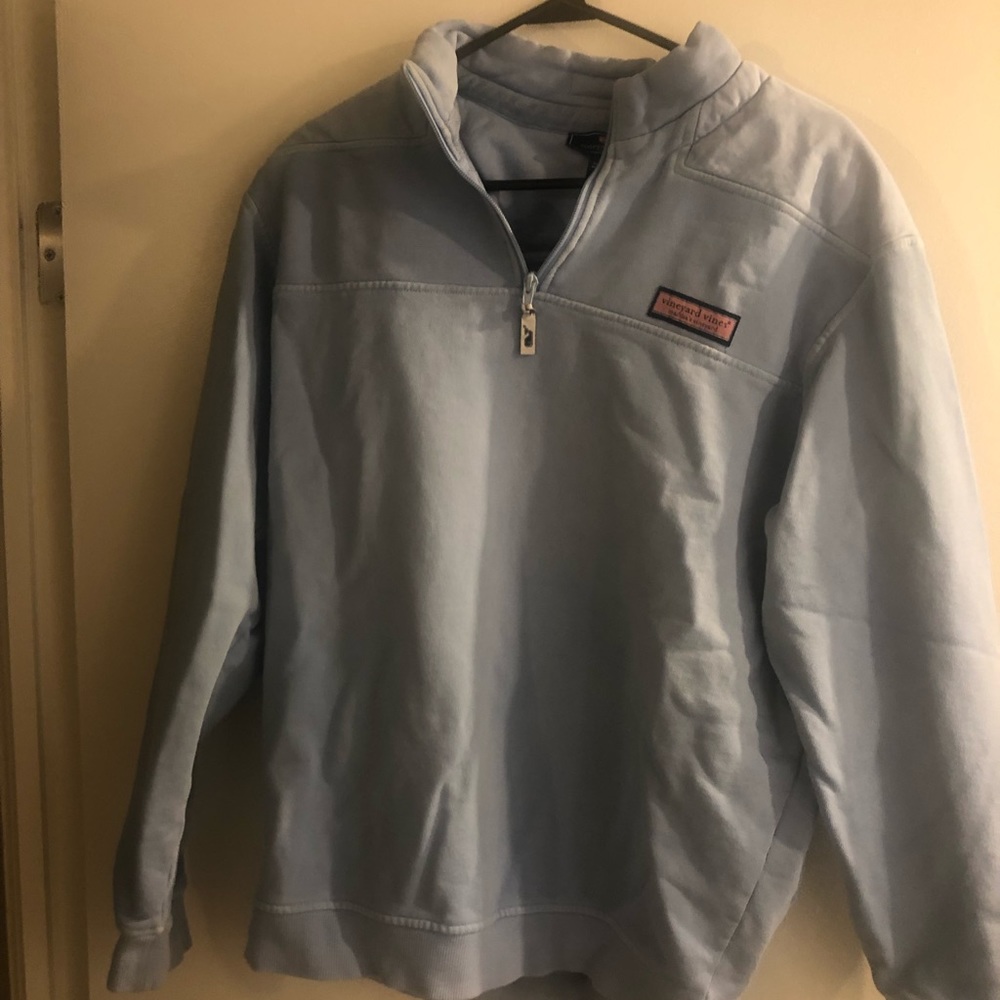 Vineyard Vines blue quarter zip